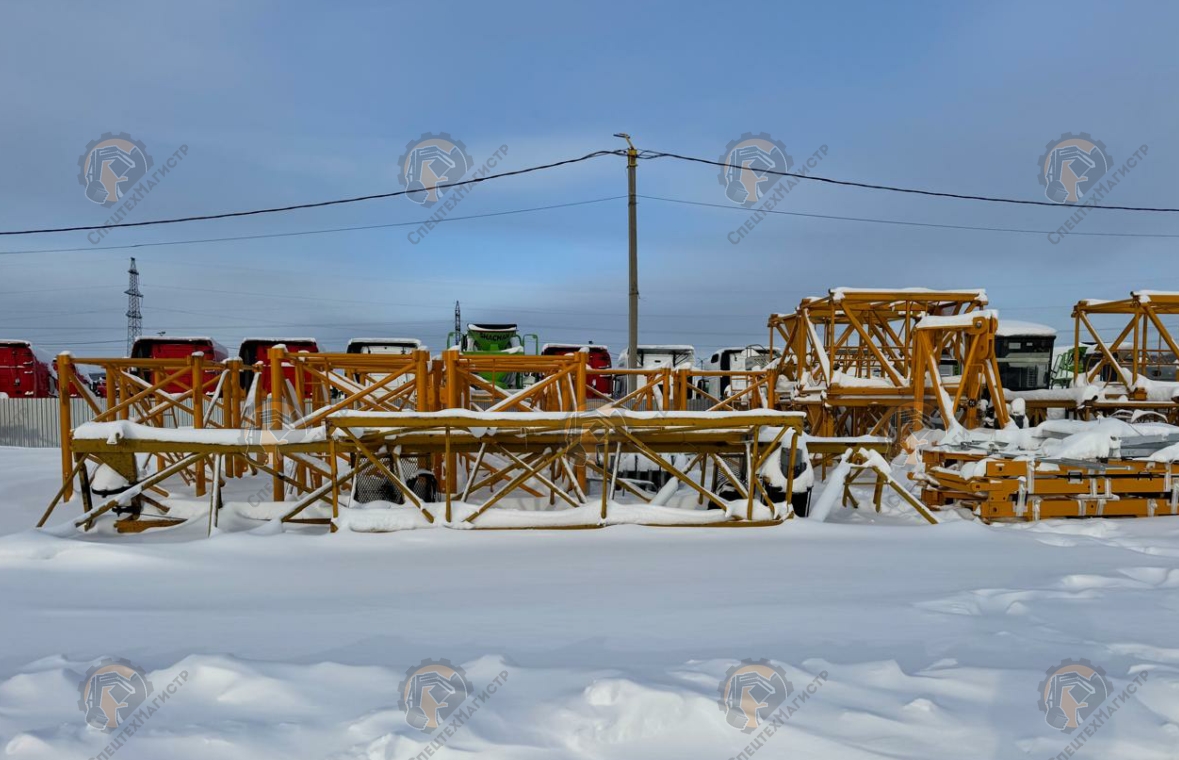 Башенный кран Dahan QTZ 160 (PT7015) 10 т б/у, 1500 м/ч, 2020 г.